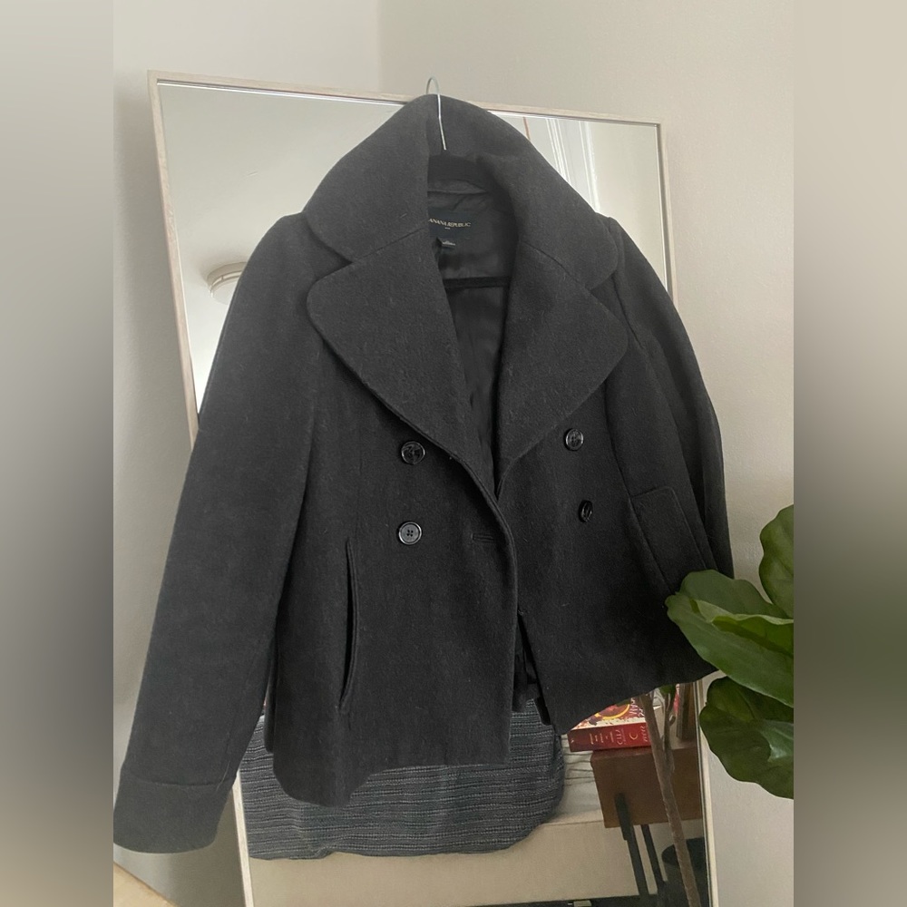 Banana Republic pea coat